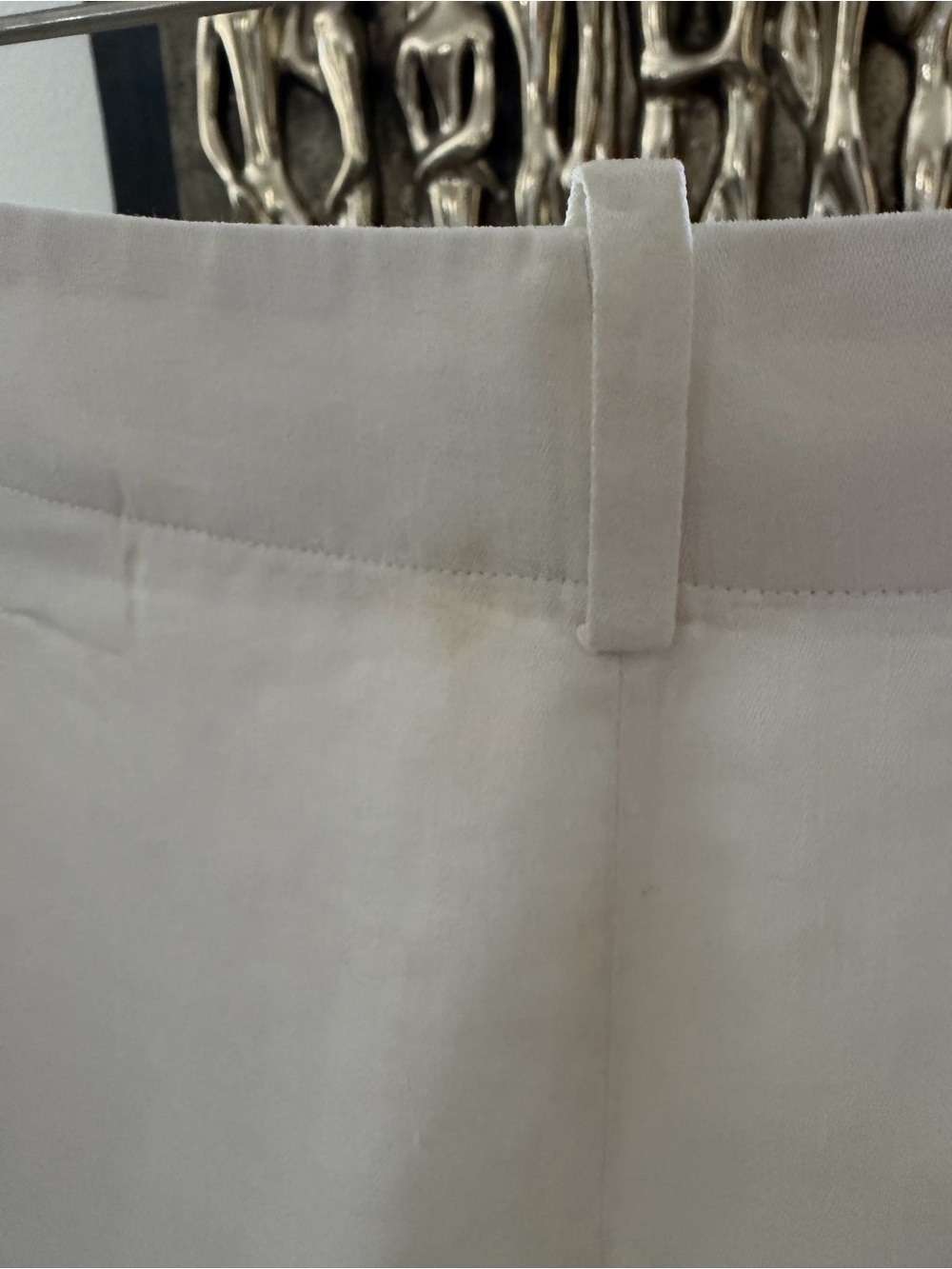 HERMÈS Vintage Wide-Leg Linen Trousers - Picture 7 of 8